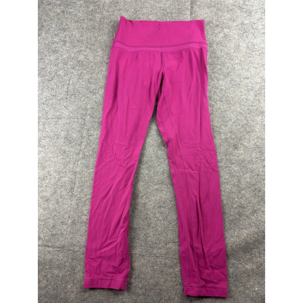 Lululemon Align High Rise‎ Pant 25" Nulu Yoga Sonic Pink Women's 6?